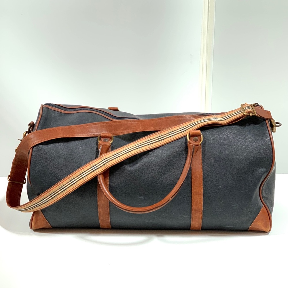 Vintage leather Burberry bag